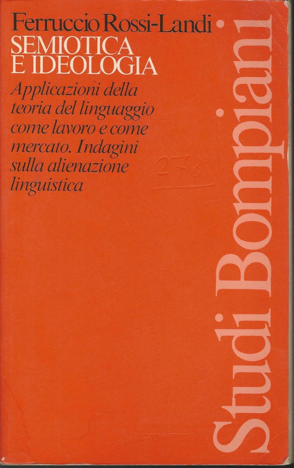 Semiotica e ideologia (Paperback)