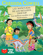Los mellizos ayudan a un Hadrosaurio (Las aventuras de los Mellizos Treetop, #6)