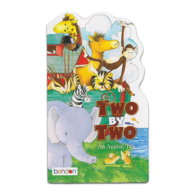 Two by Two: An Animal Tale (Board book)