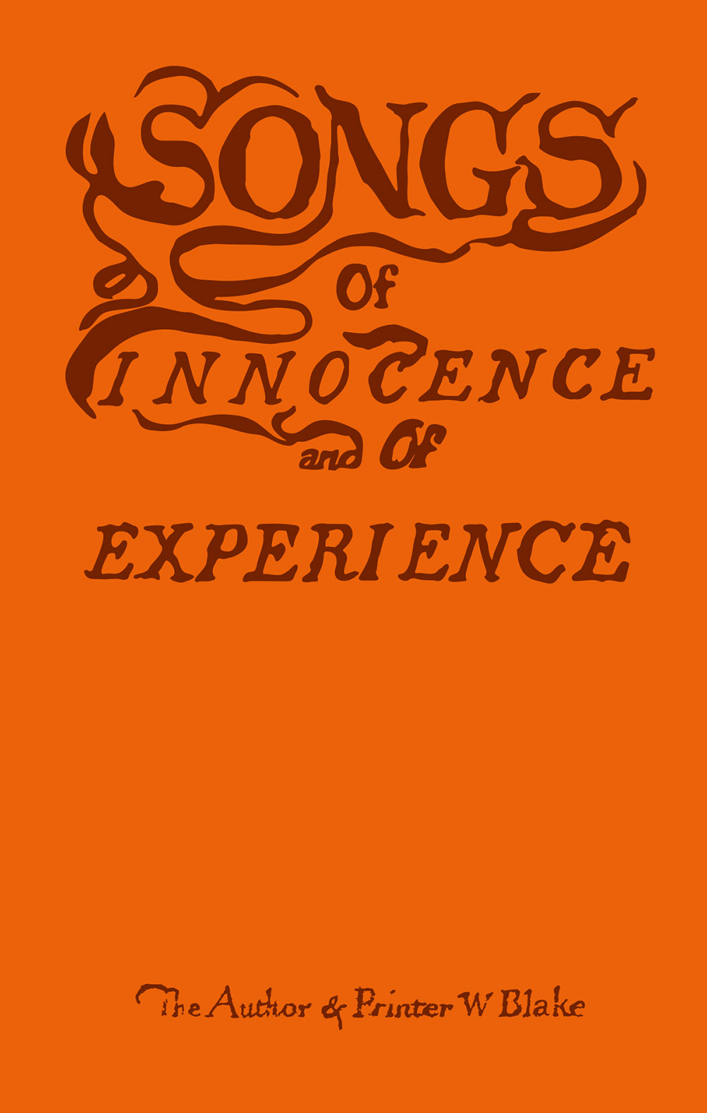 Blake's Songs of Innocence and Experience by William Blake
