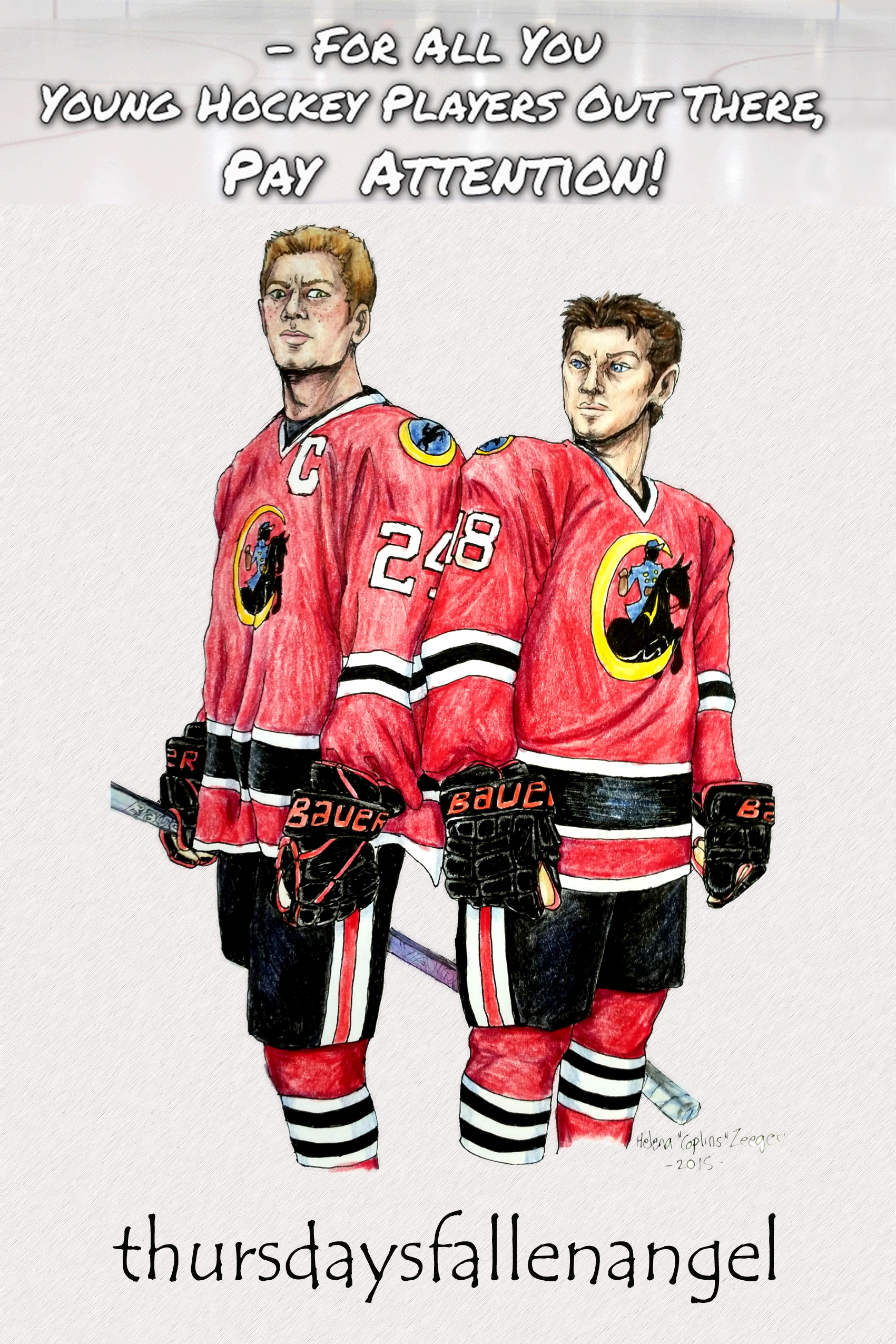 For All You Young Hockey Players Out There, Pay Attention (Pay Attention Universe, #1)