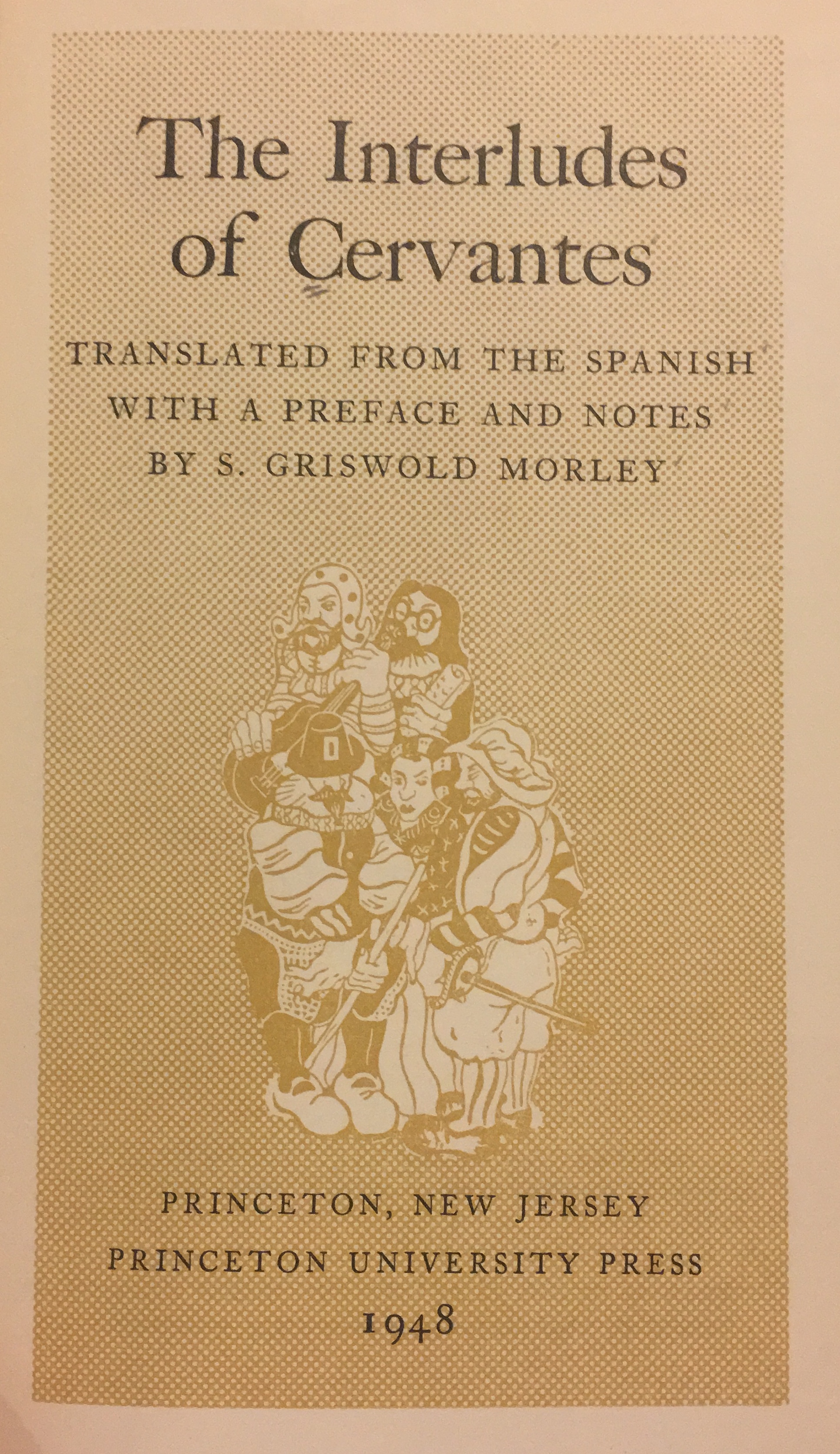 The Interludes of Cervantes (Hardcover)