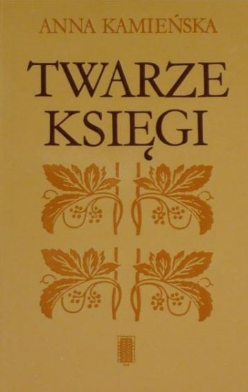Twarze Księgi (Hardcover)