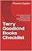 Terry Goodkind Books Checkl...