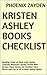 Kristen Ashley Books Checkl...