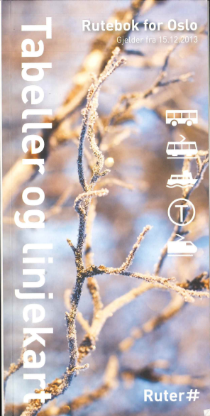 Rutebok for Oslo. Nr. 2 - 2013 (Paperback)