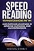 Speed Reading: Techniques E...
