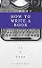 How to write a book in 3 days