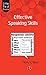 Effective Speaking Skills