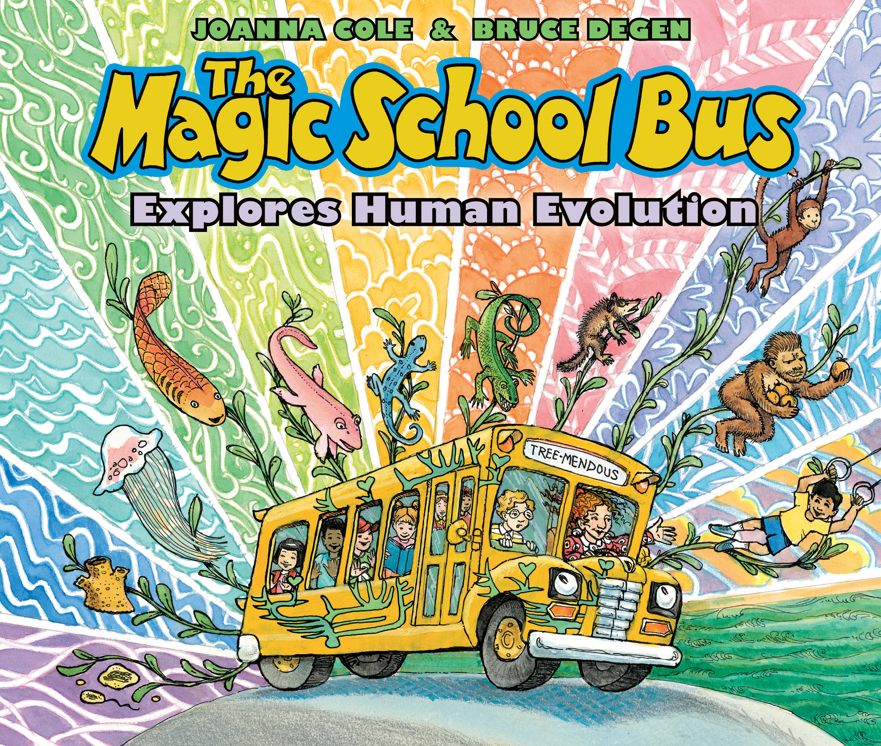 The Magic School Bus Explores Human Evolution (Hardcover)