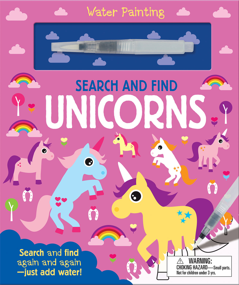 Search and Find Unicorns (Hardcover)