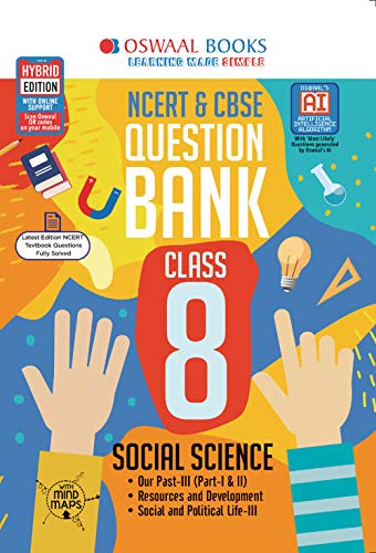Oswaal NCERT & CBSE Question Bank Class 8 Social Science (For March 2020 Exam)