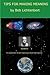 Tips for Making Meaning