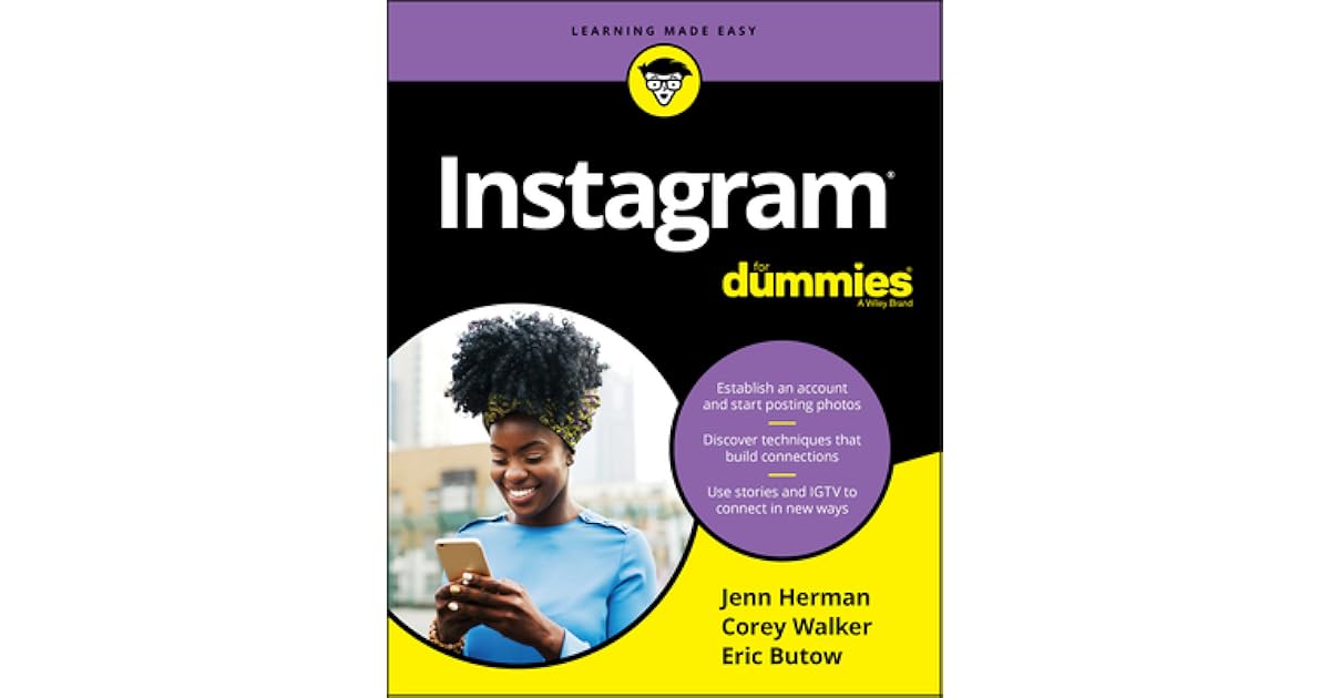 Instagram for Dummies by Jenn Herman