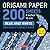 Origami Paper 200 Sheets Bl...