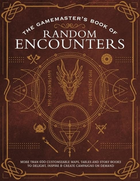 The Game Master's Book of Random Encounters: 500+ customizable maps, tables and story hooks to create 5th edition adventures on demand (The Game Master Series)