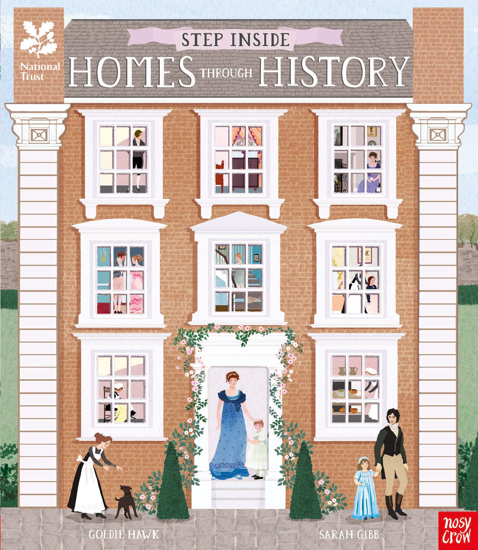 National Trust Step Inside Homes Through History (Hardcover)