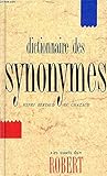Dictionnaire des synonymes