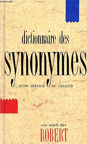 Dictionnaire des synonymes (Hardcover)