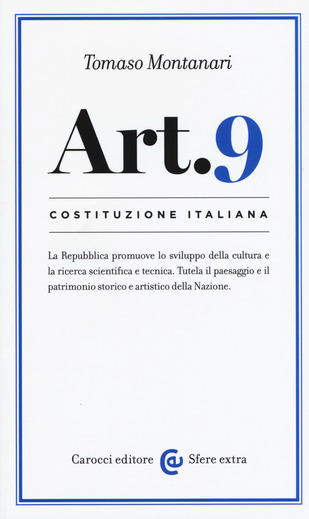 Articolo 9: Costituzione italiana (Paperback)