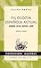 LA FILOSOFÍA ESPAÑOLA ACTUAL