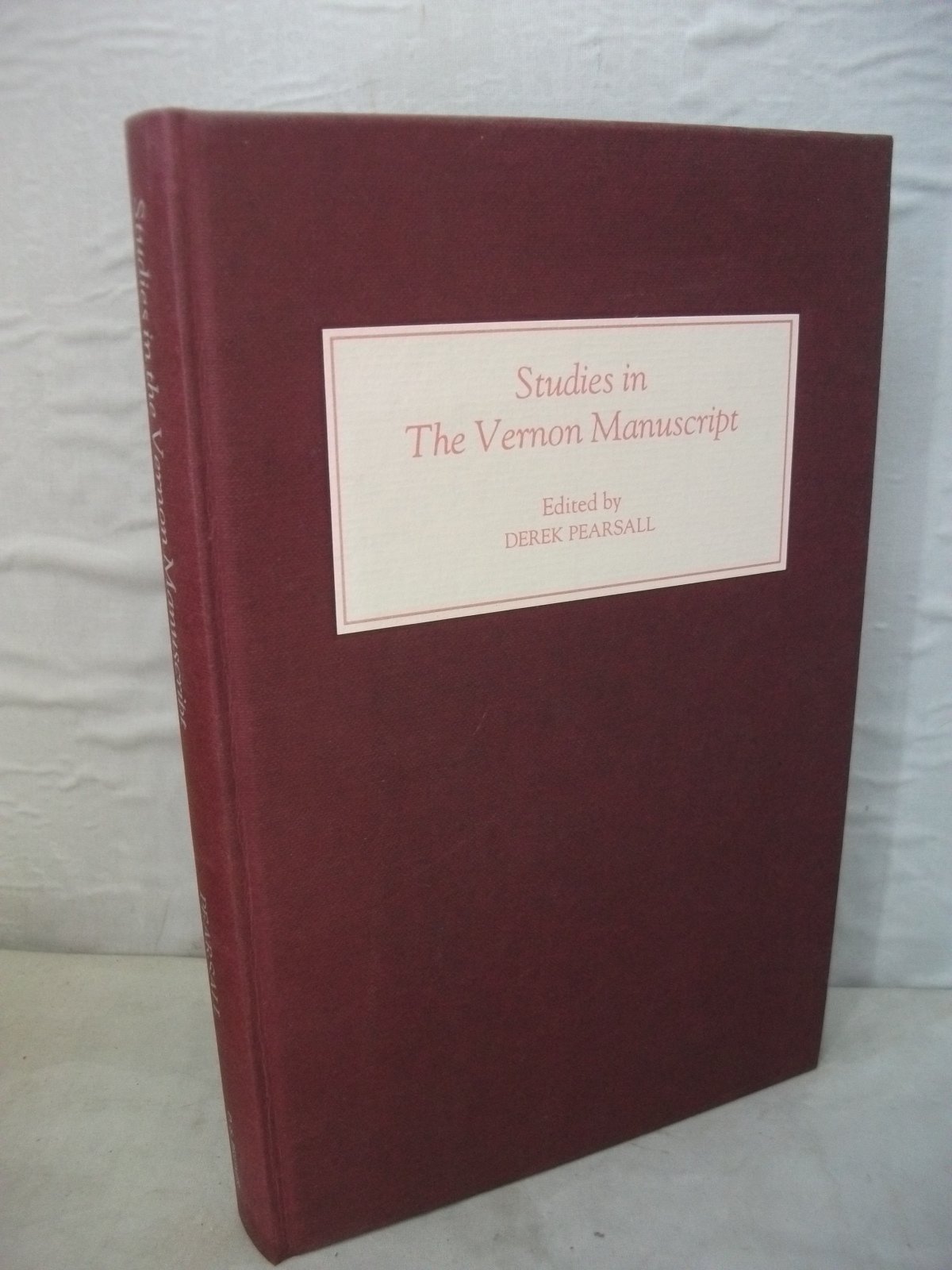 Studies in the Vernon Manuscript (Hardcover)