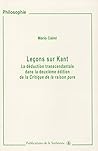 Leçons sur Kant: ...