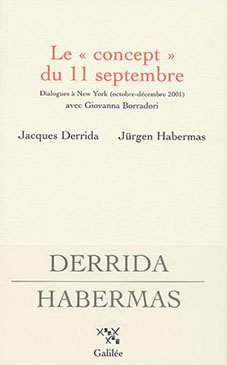 Le "concept" du 11 septembre. Dialogues à New York (octobre-décembre 2001)
