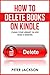 How to Delete Books From Yo...