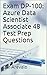 Exam DP-100: Azure Data Sci...