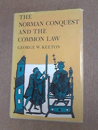 Norman Conquest and the Common Law (Hardcover)