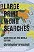 Large Print Word Searches: ...