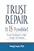 Trust Repair: It Is Possible!