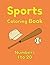Sports Coloring Book Number...