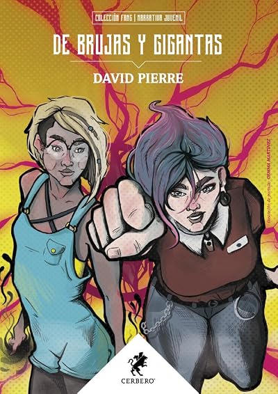 Portada de De brujas y gigantas, de David Pierre