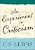 An Experiment in Criticism