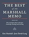 The Best of the Marshall Memo: Book One: Ideas and Action Steps to Energize Leadership, Teaching, and Learning Book cover for The Best of the Marshall Memo: Book One: Ideas and Action Steps to Energize Leadership, Teaching, and Learning