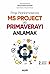 PROJE PLANLAMASINDA MS PROJ...