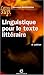 Linguistique pour le texte litteraire 4e ediiton