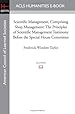 Image for Scientific Management, Comprising Shop Management