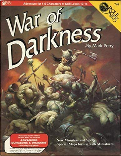 War of Darkness (Role Aids/Advanced Dungeons and Dragons)