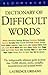 Bloomsbury Dictionary of Difficult Words