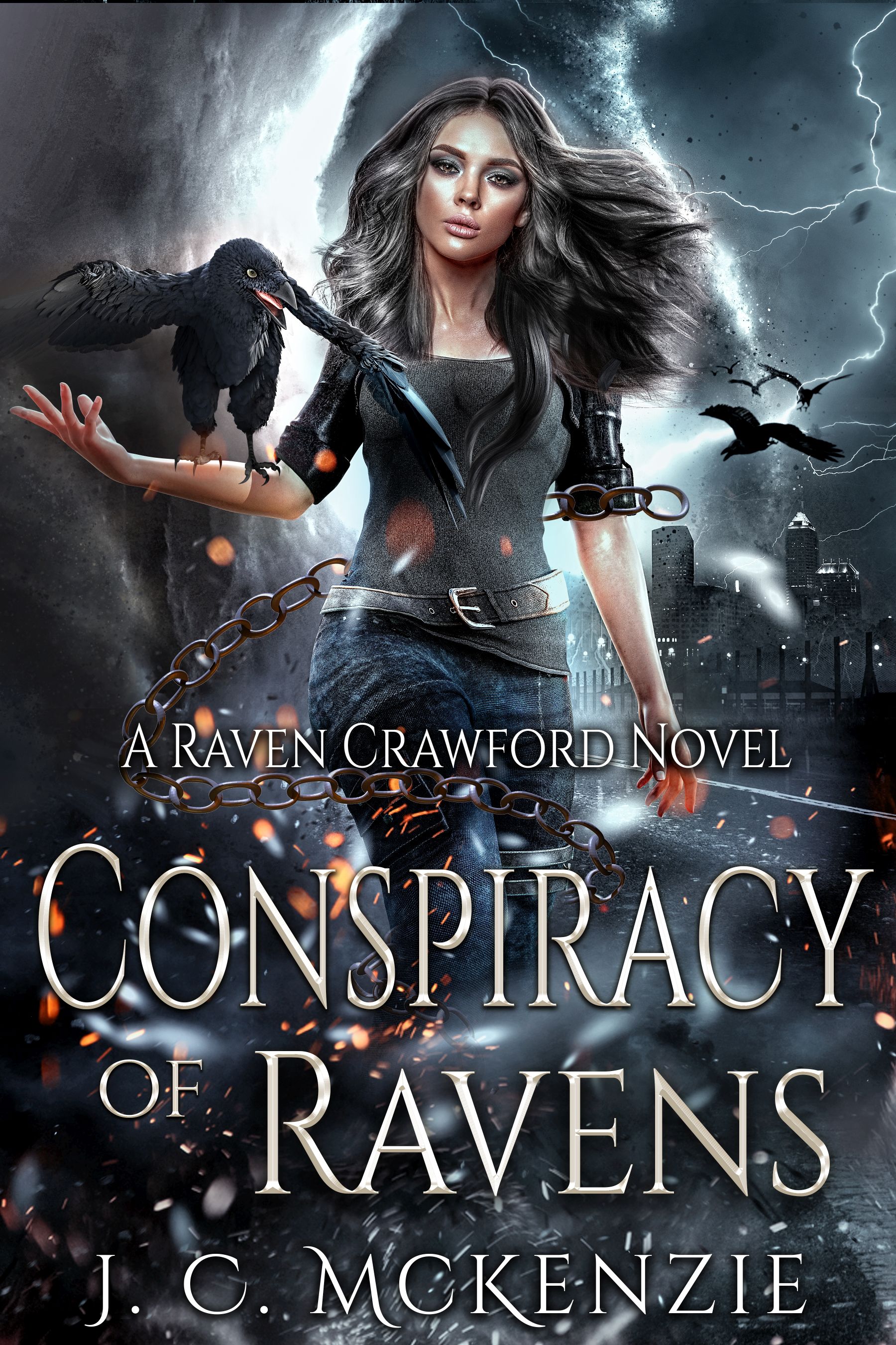 Conspiracy of Ravens (Raven Crawford, #1)