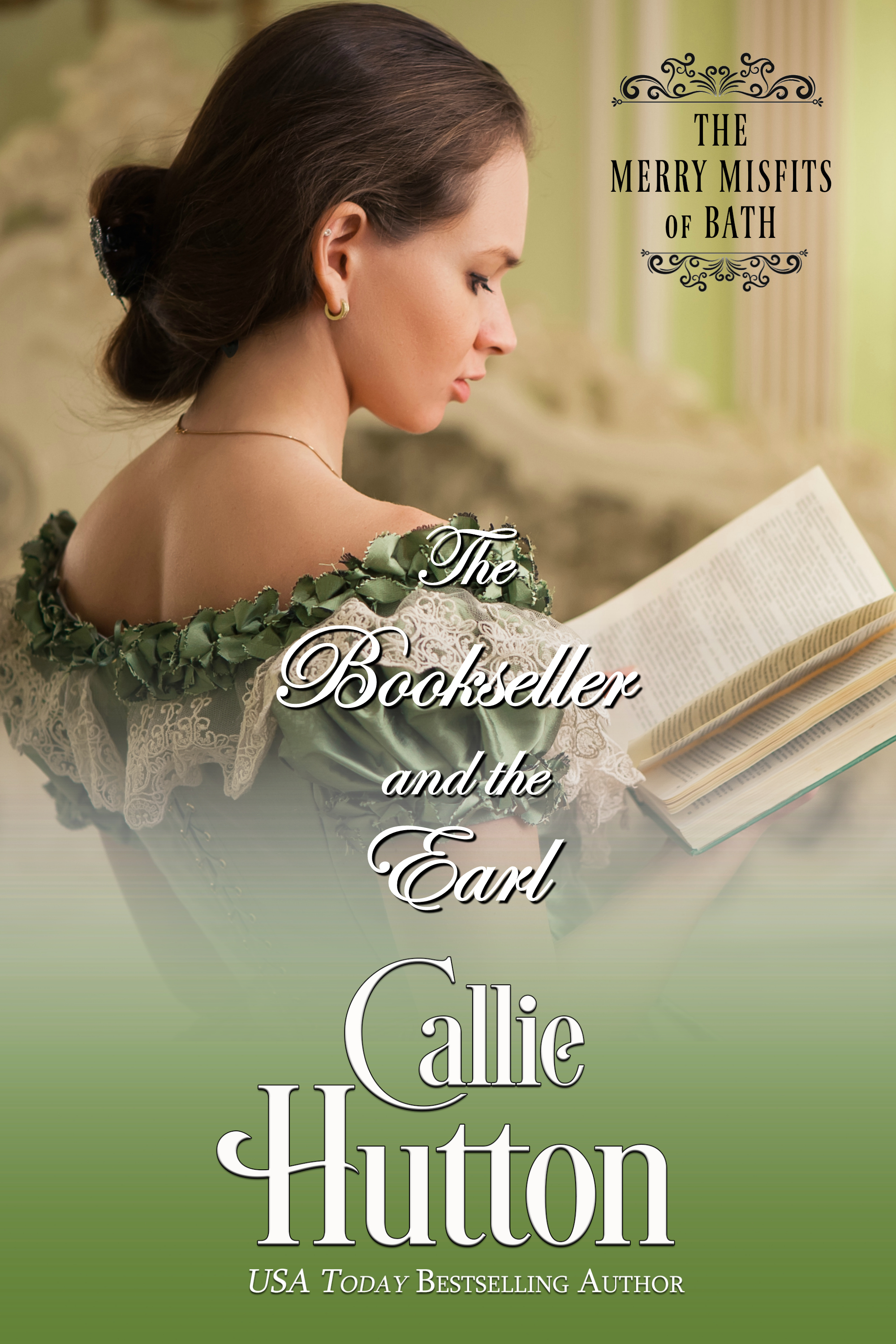 The Bookseller and the Earl (Merry Misfits of Bath, #1)