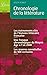 Chronologie de la littérature