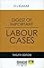 Digest of Important Labour Cases