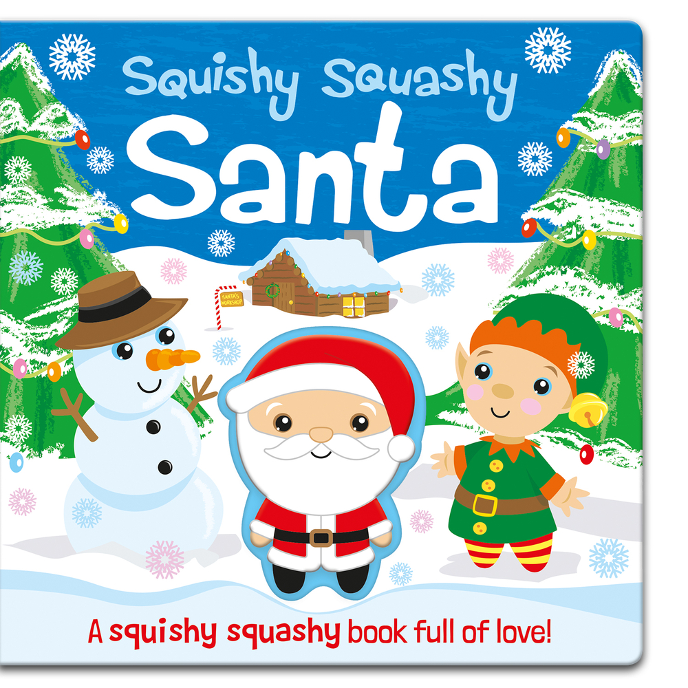 Squishy Squashy Santa (Board Book)