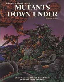 Mutants Down Under (Teenage Mutant Ninja Turtles and Other Strangeness Role Playing Game Supplement)