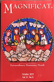 Magnificat - October, 2019 - Vol. 21, No. 8 (Mass Market Paperback)