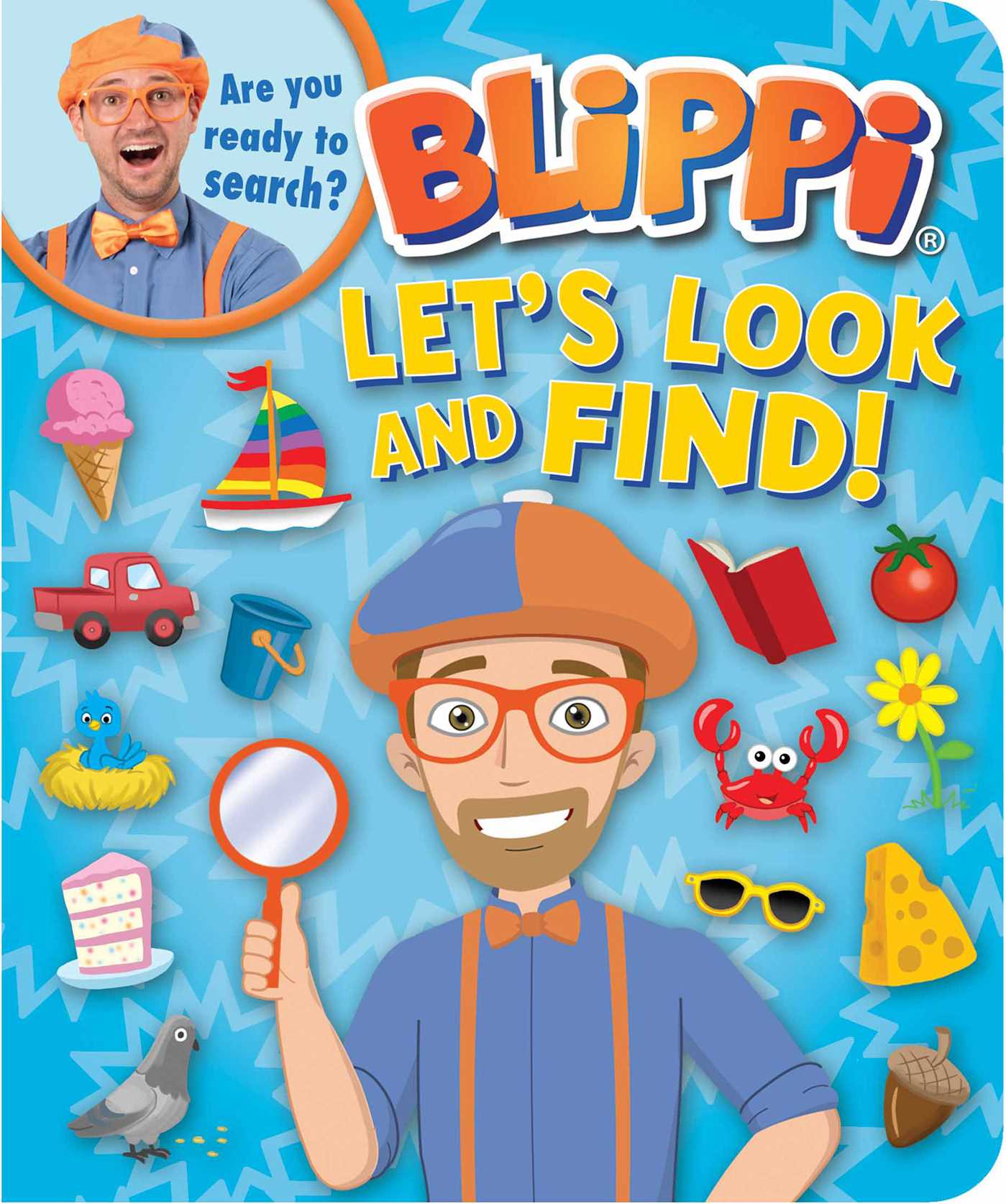 Blippi: Let's Look and Find (Board Book)